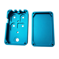 Boîtier d'amplificateur audio DIY étanche en aluminium usiné CNC pour effets de compression de guitare électrique
