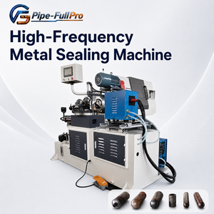Máquina Semiautomática para Sellado de Tubos, Cerradora de Extremos de Tubos Fácil de Usar para Pequeñas Fábricas de Ferretería - Product Image 1