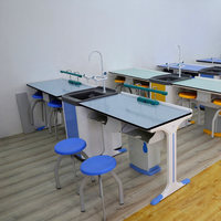 Lycéen biologie salles de classe meubles de laboratoire physique Table de laboratoire métal Science établi hôpital Table de travail banc