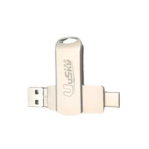 金属扭转记忆棒64gb 3.0销售零售包装usbs 32gb otg闪存驱动器128gb定制原始设备制造商批发价256gb pendrive