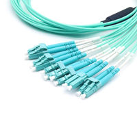 Kabel Serat Optik Kepadatan Tinggi Konektor Kabel Trunk Kinerja Tinggi Fiber MPO MTP Patch Cord Kabel Trunk MPO Kepadatan Tinggi