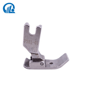 Pied presseur P351-01 tout acier pour machine à coudre à lit plat, pièce d'équipement de traitement de vêtements haute précision - Product Image 1
