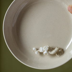 Handmade Porcelain Teapot Stand With Lid Round Shape Dehua Origin For Kung Fu <b>Tea</b> <b>Set</b> Afternoon <b>Tea</b> Use - Product Image 3