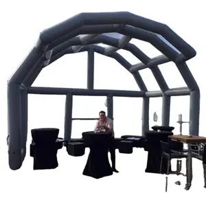 Air seal shell shape inflatable tent stage for band, inflatable outdoor events shelters, inflatable air house for sale