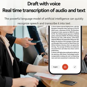 Grabadora de Voz Espía con IA y ChatGPT-4 para Llamadas Telefónicas, 8GB-256GB, WAV, Transcripción, Resumen, Dispositivo de Sonido, Dictáfono - Product Image 4