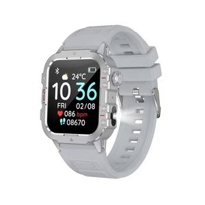 Superventas reloj inteligente C19Pro Smartwatch Fitness Tracker BT llamada al aire libre pulsera con linterna reloj despertador C19PRO Smartwatch - Product Image 5