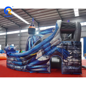 Château gonflable personnalisé en PVC pour enfants et tout-petits, aire de jeux extérieure, combo château sauteur - Product Image 3