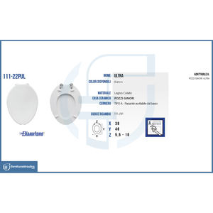 Tapa de Inodoro de Cierre Suave Estilo Europeo Moderno para Pozzi Ginori Ultra Vase, Material PP UF, Control Remoto para Baño - Product Image 5