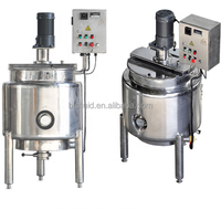 Machine de pasteurisation du lait électrique en acier inoxydable / pasteurisateur de lait, réservoir de mélange