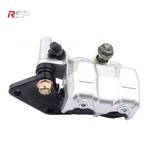 Étrier <span class=keywords><strong>de</strong></span> <span class=keywords><strong>frein</strong></span> arrière RSP SCKQ-08 avec support, double piston en alliage d'aluminium pour moto <span class=keywords><strong>de</strong></span> cross/moto tout-terrain <span class=keywords><strong>50cc</strong></span> 140cc, <span class=keywords><strong>frein</strong></span> à disque hydraulique - Product Image 4