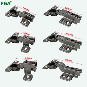 26mm Traditional <b>Spring</b> Hinge Nickel Cold Rolled Steel Furniture Hinge 90 Degree Opening <b>Door</b> Thickness 12-18mm Home Office - Product Image 5