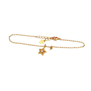 Bracelet fantaisie pour femme en argent S925, minimaliste, pentagramme, accessoire de bijouterie en perles, avec plateau vide, produit semi-fini - Product Image 5