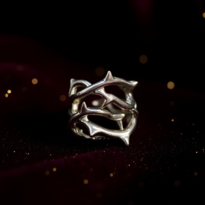 Orecchini a Cerchio Q517 in Argento, Stile Punk Unisex, per Uso Quotidiano - Product Image 2