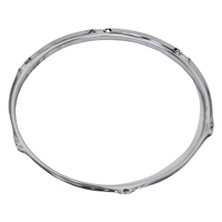 18/20/22/24inch Chrome with 10 Holes 1.5mm Thick Drum Hoop Sliver Percussion Drum Accessory