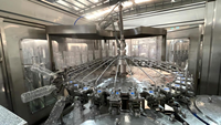 Automatische fruit sap productielijn met warmtewisselaar, etiketteer-, vul- en afsluitmachines