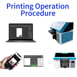 Eizoulyn 3560 Tumbler Cloth Leather Inkjet Printing Machine All in One Small Format A3 A4 Flatbed White Varnish Uv Ink <strong>Printer</strong> - Product Image 4