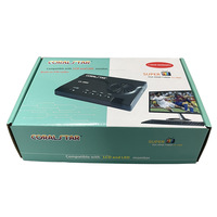 Convertidor de Video RF a HD AV para CCTV Analógico VGA HD TVBOX CS-3880 con 720P/1080P para Monitores de PC