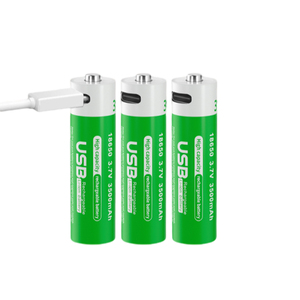 PUJIMAX <span class=keywords><strong>18650</strong></span> rechargeable 3.7V 9250mWh batterie au lithium-ion lumière de charge LED pour ordinateur portable ménage lithium cylindrique - Product Image 1