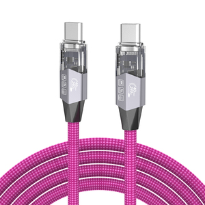 สายเคเบิล Maoye USB 4.0 สีสันสดใส ความยาว 1.2 เมตร รองรับการถ่ายโอนข้อมูล 40Gbps ชาร์จเร็ว 240W ตัวนำทองแดงเคลือบดีบุก รองรับวิดีโอ 8K สำหรับจอภาพคอมพิวเตอร์ - Product Image 5