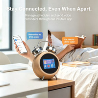 Robot intelligent d'apprentissage éducatif Three Sheep AI avec Wi-Fi, écran IPS, fonction réveil, portable, rechargeable, couleur personnalisable, pour les devoirs