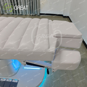 Moderno tailandés salón de belleza cabeza Spa espalda terapéutica Headspa eléctrico remoto automático mesas de masaje térmico cama - Product Image 5