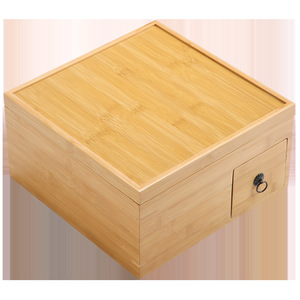 Japanese Style Multi Functional <b>Tea</b> Storage Box With Dry Brewing Tray Portable Kung Fu <b>Tea</b> <b>Set</b> For Household Afternoon <b>Tea</b> - Product Image 5