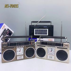 NUEVO Radio Reloj Altavoz <span class=keywords><strong>de</strong></span> Calidad Premium con FM, USB, TF, SW3, Radio <span class=keywords><strong>de</strong></span> Banda, Tarjeta, Bluetooth, Estilo Retro Clásico Vintage, Radio <span class=keywords><strong>de</strong></span> Energía Solar - Product Image 2