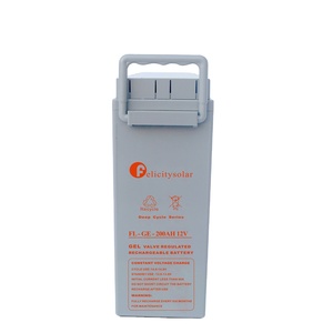 แบตเตอรี่เจลแบบปิดผนึก 200Ah 12V พร้อมขั้วต่อด้านหน้า สำหรับโทรคมนาคม เครื่องใช้ไฟฟ้าภายในบ้าน ยานพาหนะ เครื่องมือไฟฟ้า และเรือ - Product Image 3
