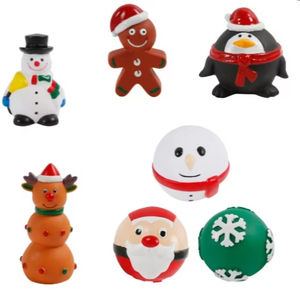 Noel baskı çevre dostu çiğnemek oyuncak köpekler için kendini eğlence oyuncak - Product Image 1