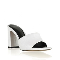Chaussures pour femmes au design moderne et élégant, à talon bloc, style simple à enfiler, effet croco