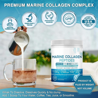 Poudre de peptides de collagène marin Vital Proteins en gros pour cheveux, peau et ongles – Complément de collagène en poudre à boire avec vitamine C