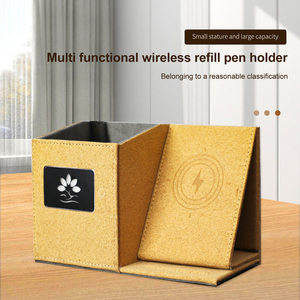 Không Dây Sạc Đứng Điện Thoại Di Động Khung Giá Với 15W Nhanh Chóng Sạc Đa-Chức Năng Chủ Bút Sạc Không Dây - Product Image 3