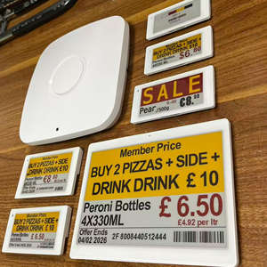 Etiquetas Electrónicas de Precio ESL con NFC de 2.4Ghz, Pantalla Digital E-Ink Inalámbrica para Supermercados Inteligentes - Product Image 6