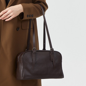 Offerta Speciale: Borsa Bowling alla Moda Stile Coreano 2026, Nuova Elegante Borsa Grande da Donna, Borsa a Spalla Boston - Product Image 2