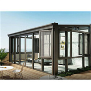 Verrière en profilés aluminium, jardin d'hiver et maison de soleil avec toit en polycarbonate - Product Image 4