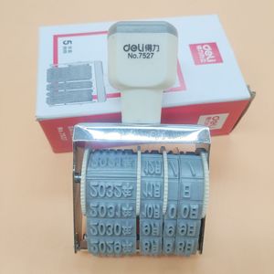 Sello de Fecha Deli No.7527, Sello de Rodillo de 5 mm para Uso en Oficina - Product Image 3