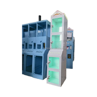 Machine à griffes mini de type casse-coques, modèle d'usine Lifang, en métal et verre trempé, avec logo personnalisé, pour attraper les jouets en peluche, cadeau, version anglaise