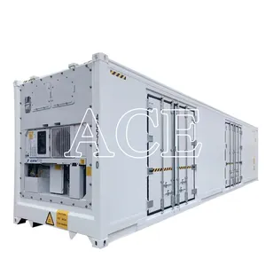 12M Length Open Side Door 40ft 40 Ft Refrigerated Reefer Container Price With 2 Door In Qingdao Shanghai