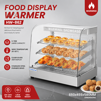 Comptoir aliments chauds pain poulet Snack équipement Pizza plus chaud affichage vitrine réchauffement des aliments vitrine