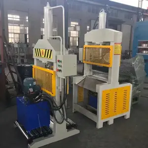 XQL-8T Guillotine Type Rubber Baal Cutters Machine/Verticale Hydraulische Guillotine Rubber Baal Cutter