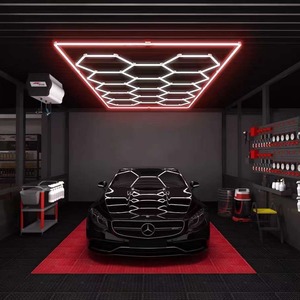 Tùy Biến Tư Nhân Trần Hex Đèn Nhà Để Xe Ac85v 265V 568W Màu Thay Đổi Tổ Ong Ánh Sáng Trần - Product Image 6