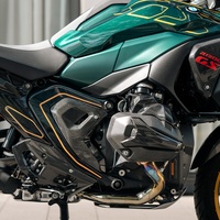 Protection de radiateur en fibre de carbone X-TOP, accessoires noirs, neufs pour 1300GS/GSADV - Kit de rétrofit/amélioration