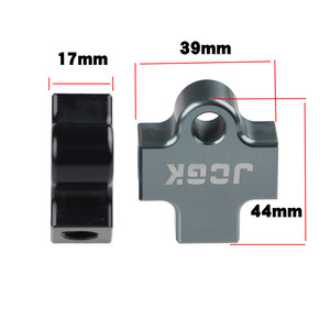 CNC הידראולי בלם צינור קו צינור מחבר צימוד טי הולם 3 דרך Quad אופני טרקטורונים אופנוע Retrofit כפול בלמי דיסק - Product Image 5