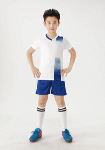 Set pakaian sepak bola uniseks dewasa cepat grosir poliester 100% antibakteri antilembap menyerap keringat kompetisi musim panas - Product Image 6