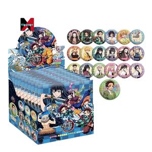 Demoneded <span class=keywords><strong>Slayer</strong></span> <span class=keywords><strong>Anime</strong></span> Marchandise 75mm Boîte Aveugle Badge Aveugle Tirage Double Flash Non Répétition Fer Blanc Broche Marchandises - Product Image 1