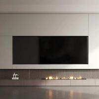 Cheminée électrique atomisante 3D avec télécommande, humidificateur intelligent d'intérieur, meuble TV, armoire, décoration de salon