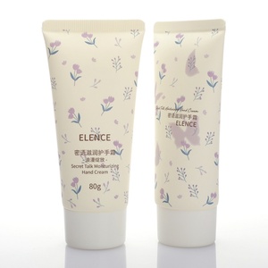 Wholesale Custom 25ml-80ml <b>Plastic</b> Cosmetic <b>Tubes</b> for Hand Cream Sunscreen - Product Image 1