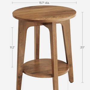 Piccolo tavolo da tè di lusso leggero di fascia alta in legno massello <span class=keywords><strong>tavolino</strong></span> da caffè <span class=keywords><strong>per</strong></span> casa appartamento <span class=keywords><strong>per</strong></span> balcone da soggiorno semplice divano laterale - Product Image 3