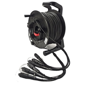 Tambor de cable de <span class=keywords><strong>fibra</strong></span> óptica para entornos hostiles de extensión móvil de telecomunicaciones para producción de eventos en vivo - Product Image 1