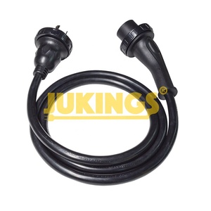 Cordon d'alimentation RV de 1,8 m (6 pieds) avec fiche femelle L5-30P/NEMA et fiche mâle L5-30R/NEMA, coudé à 90 degrés, noir, 0,5 m, 125 V, 30 A, avec prise de terre, rallonge en PVC/Cuivre - Product Image 6